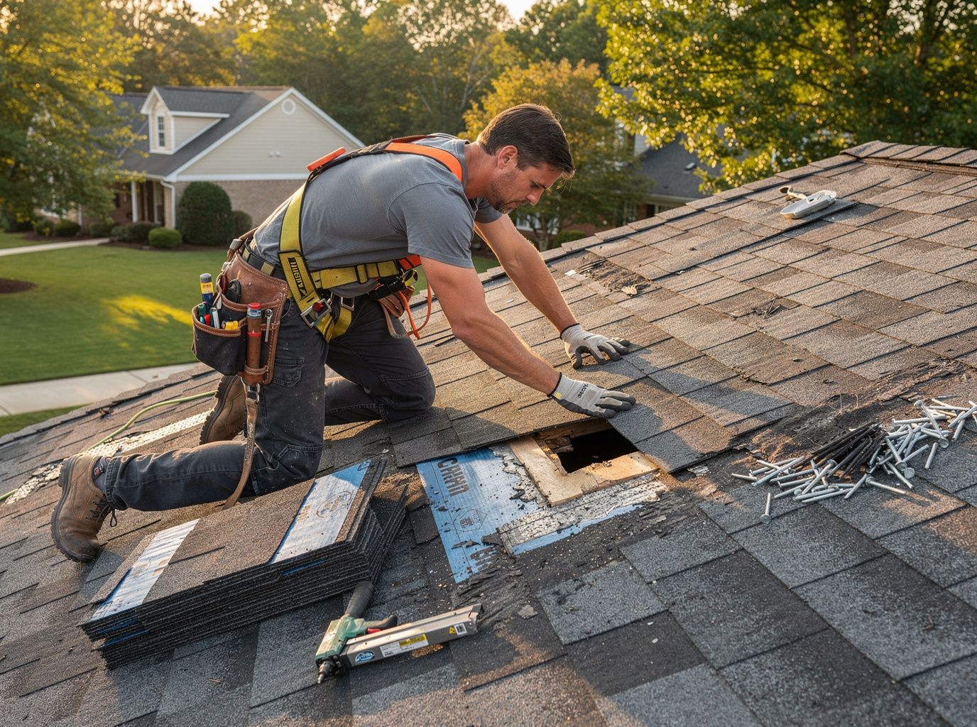 roof repair in Dunwoody, GA